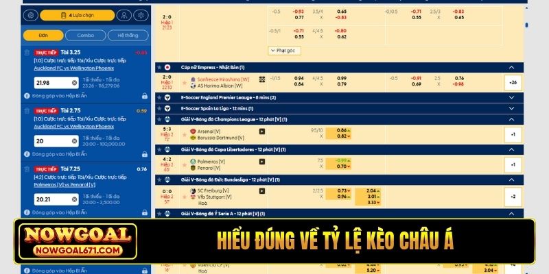 Hiểu đúng về tỷ lệ kèo châu Á